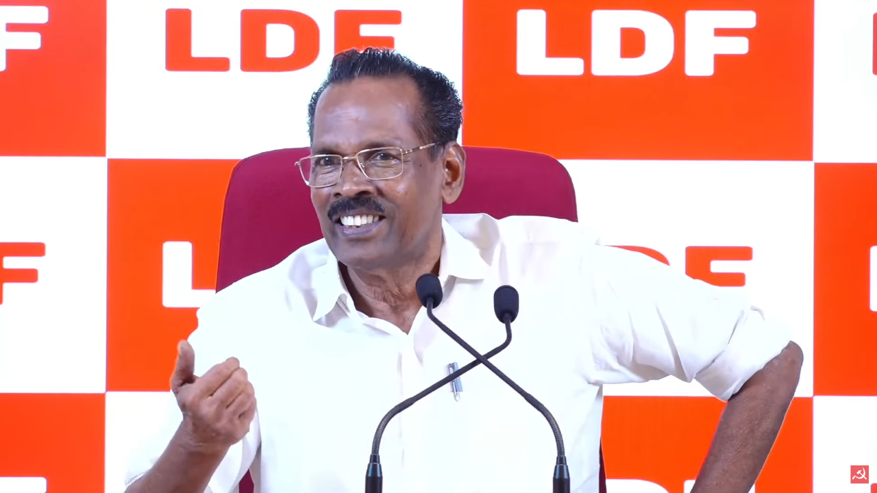 T P Ramakrishnan Press Meet