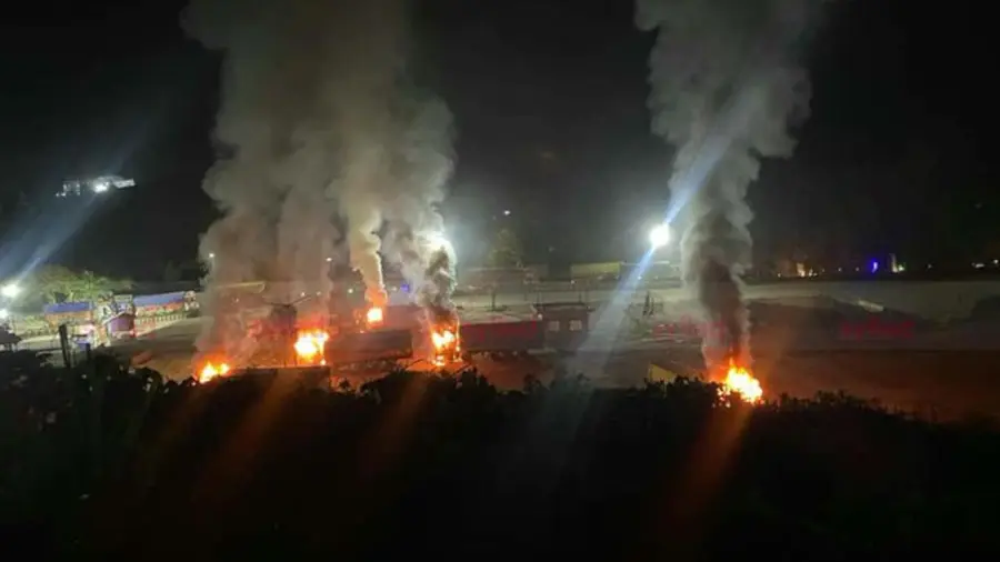 TRUCK FIRE