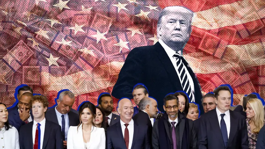 Trump and team