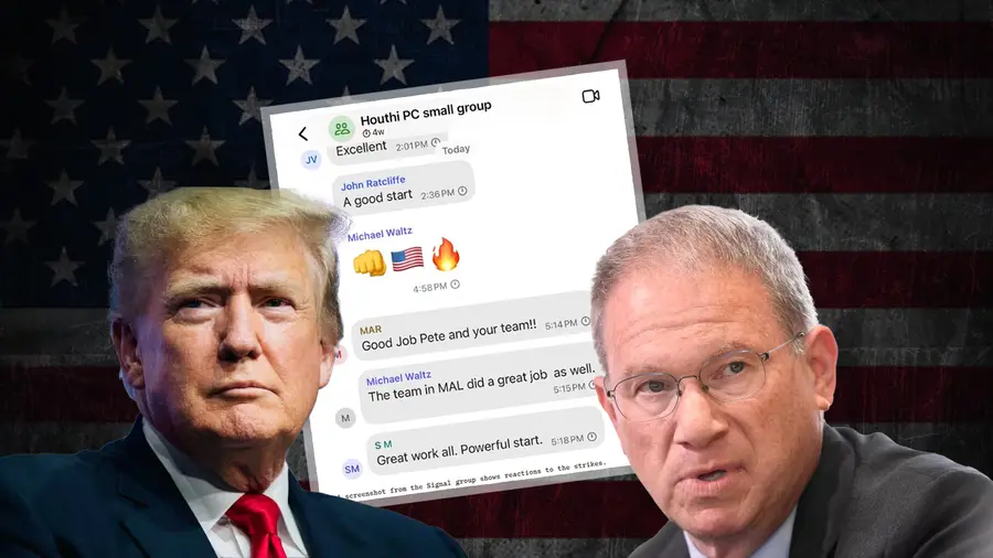 Trump and Jeffrey Goldberg
