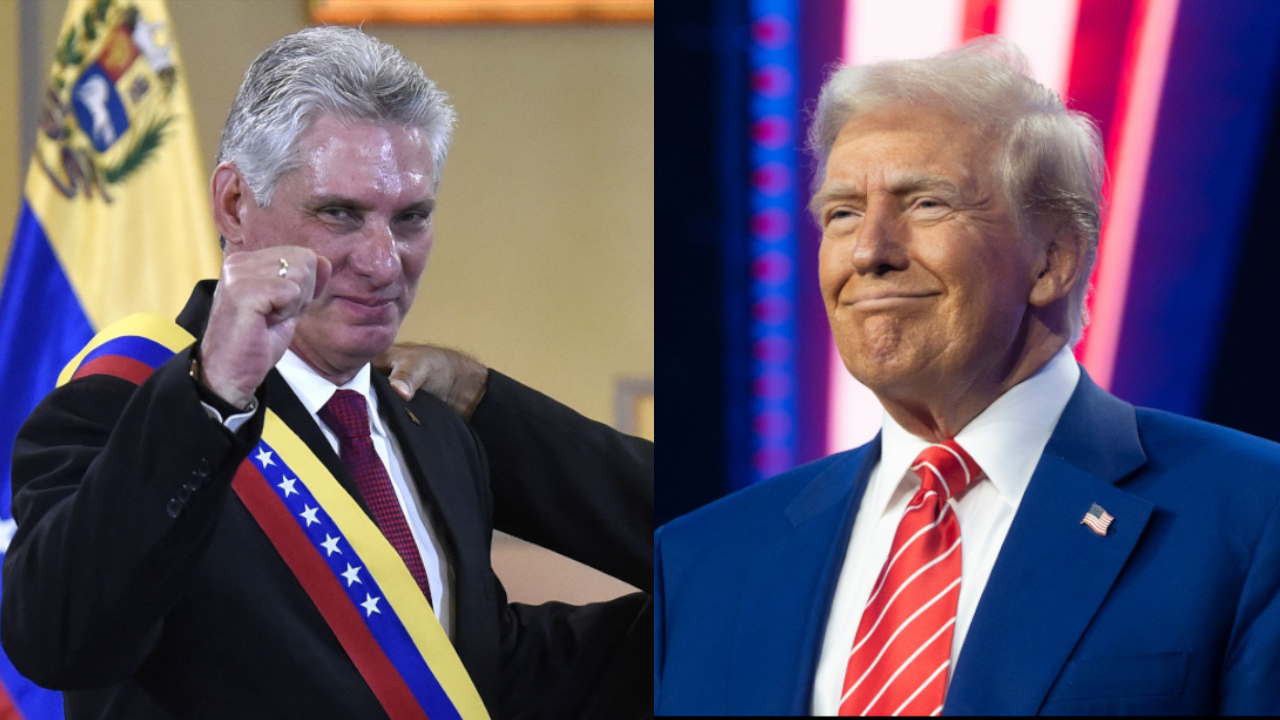 TRUMP MIGUEL DIAZ CANEL