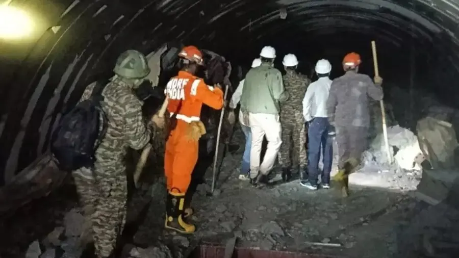 TUNNEL ACCIDENT TELENGANA
