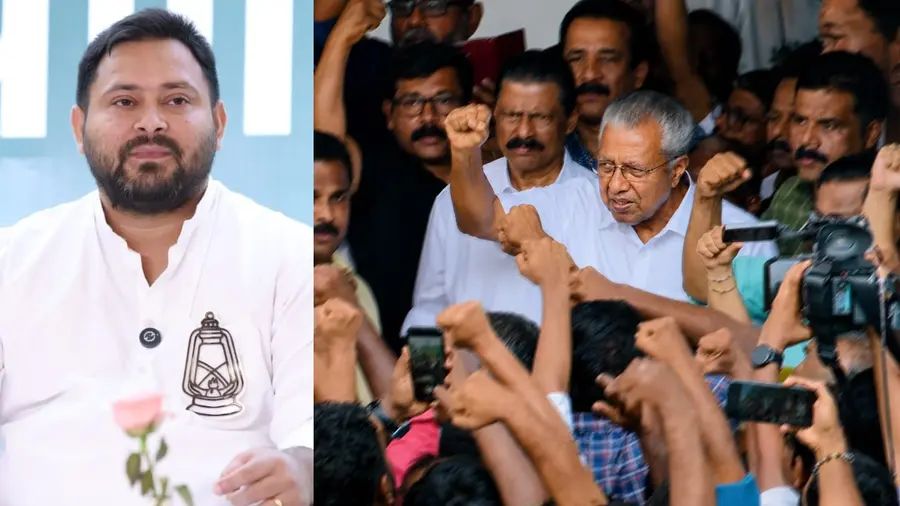Tejashwi Yadav  Pinarayi Vijayan