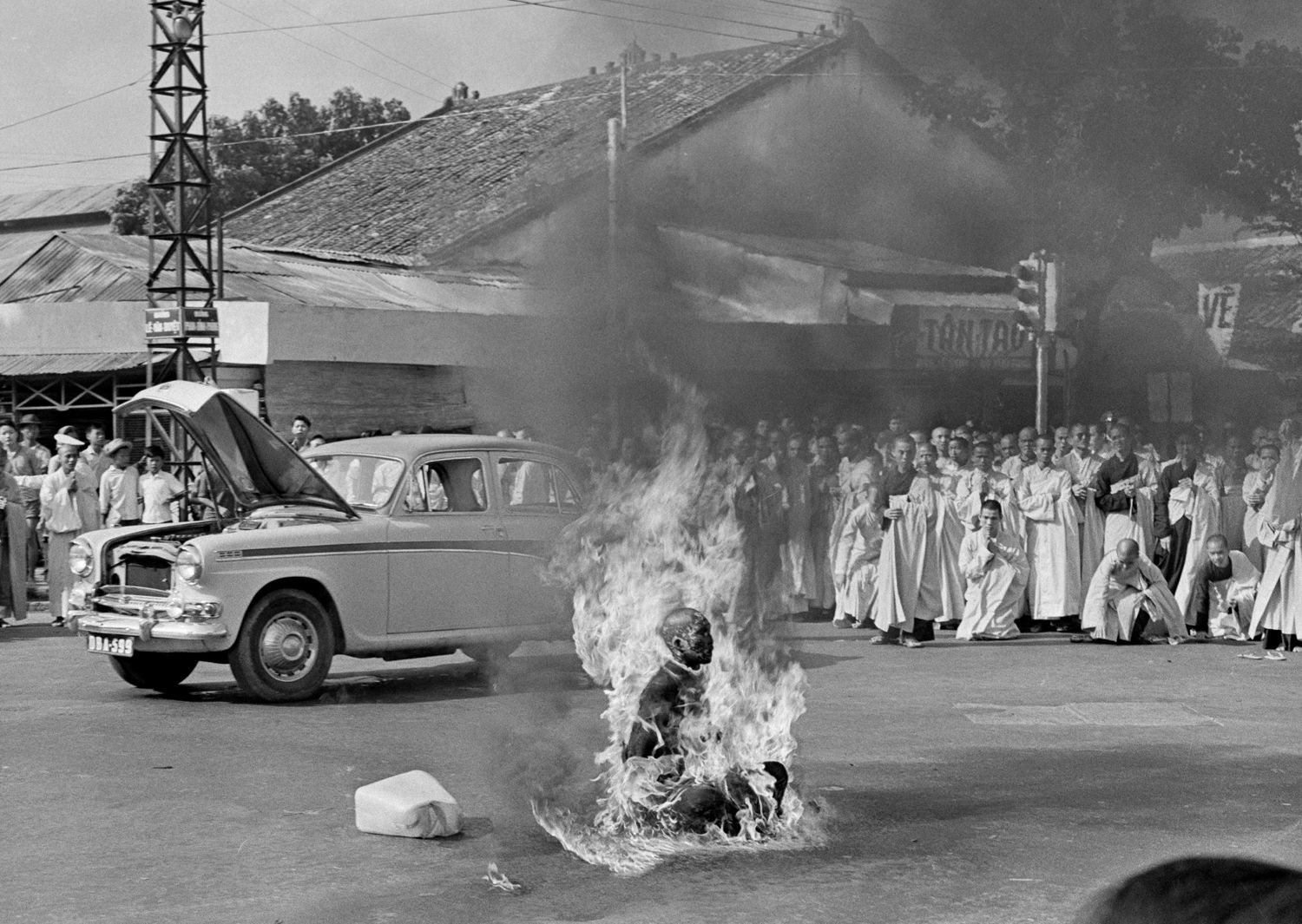 The Burning Monk