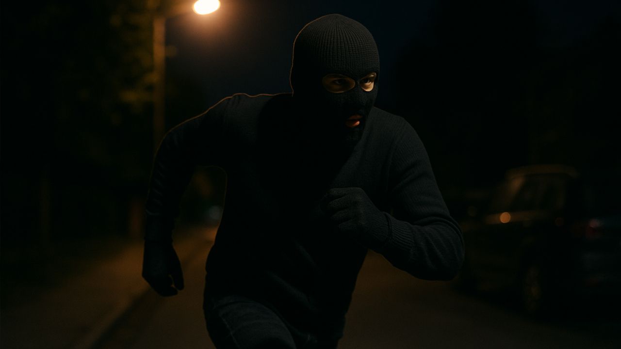 Thief Running Robbery