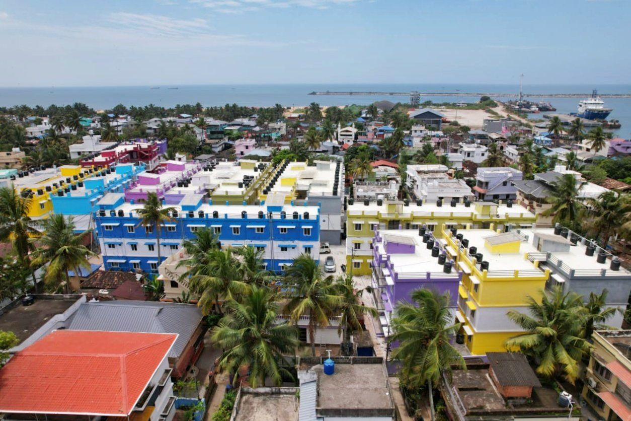 fisherfolk flats in kollam