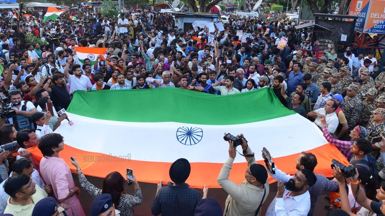 Tiranga March Delhi