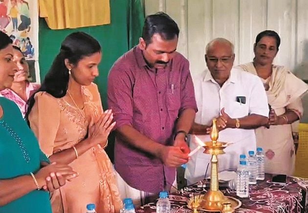 ഉണർവ് 2026 കൗമാര ആരോഗ്യ ബോധവൽക്കരണം ജില്ലാ പഞ്ചായത്ത്   സ്ഥിരംസമിതി അധ്യക്ഷൻ ആർ രാഹുൽ ഉദ്ഘാടനംചെയ്യുന്നു
