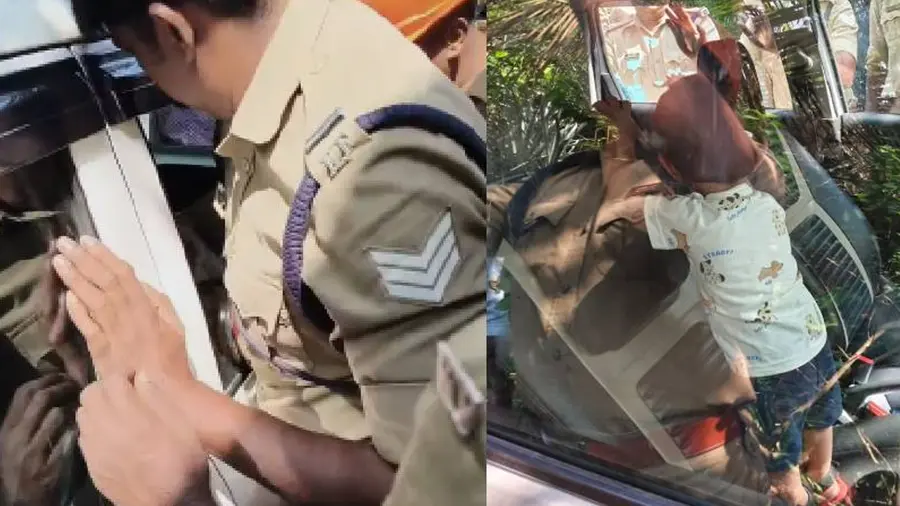 Toddler Trapped Inside Locked Car 