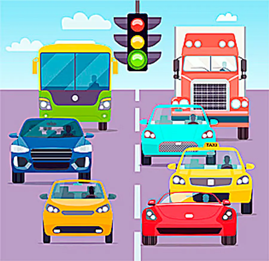 Severe traffic congestion.