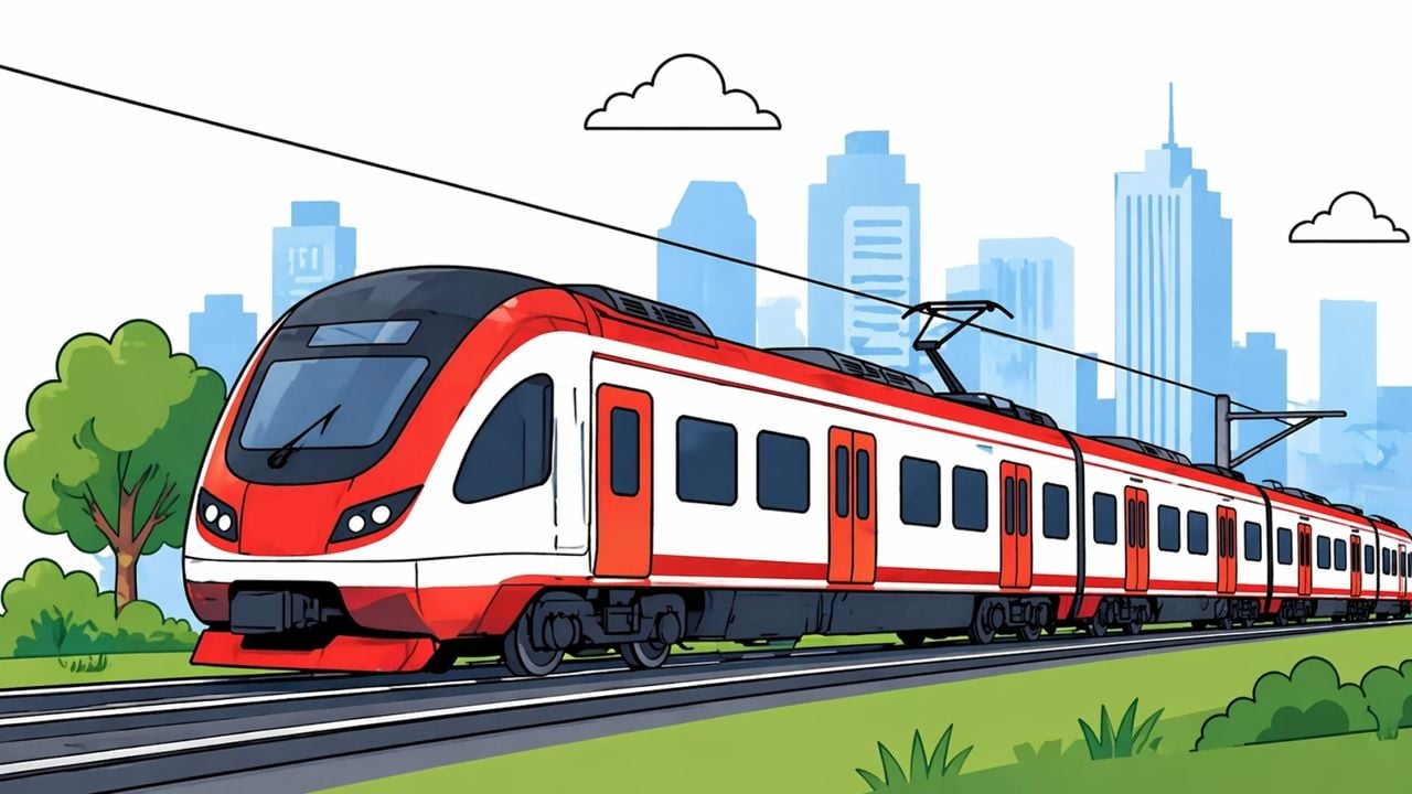 Train Cartoon