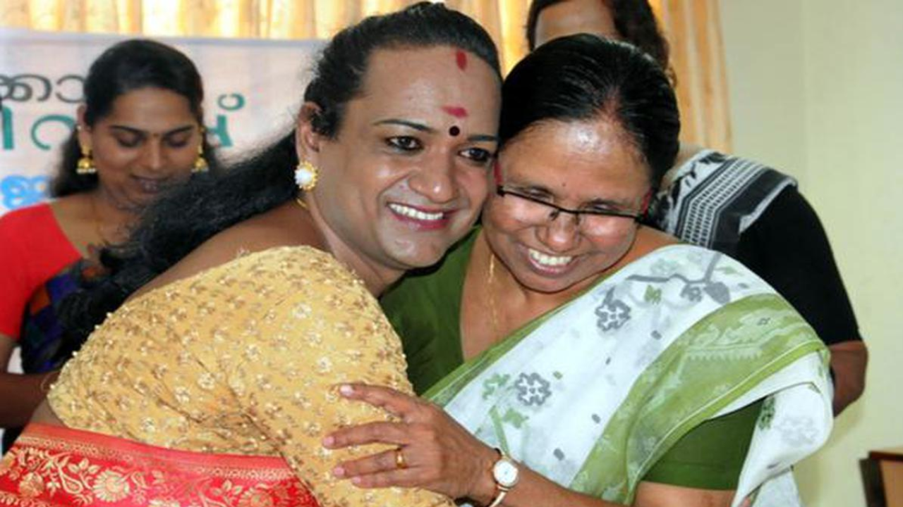 Transgenders with Minister Shailaja