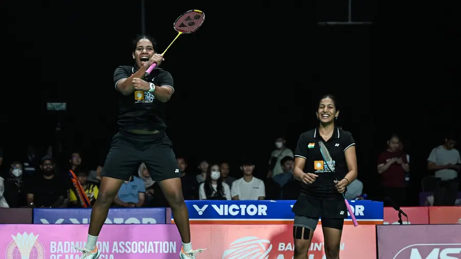 Treesa Jolly and Gayatri Gopichand