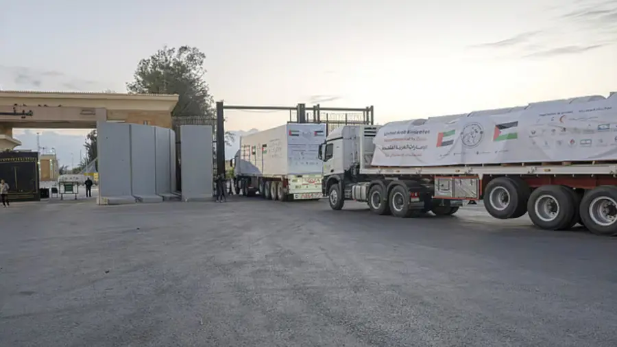 UAE HUMANITARIAN AID GAZA