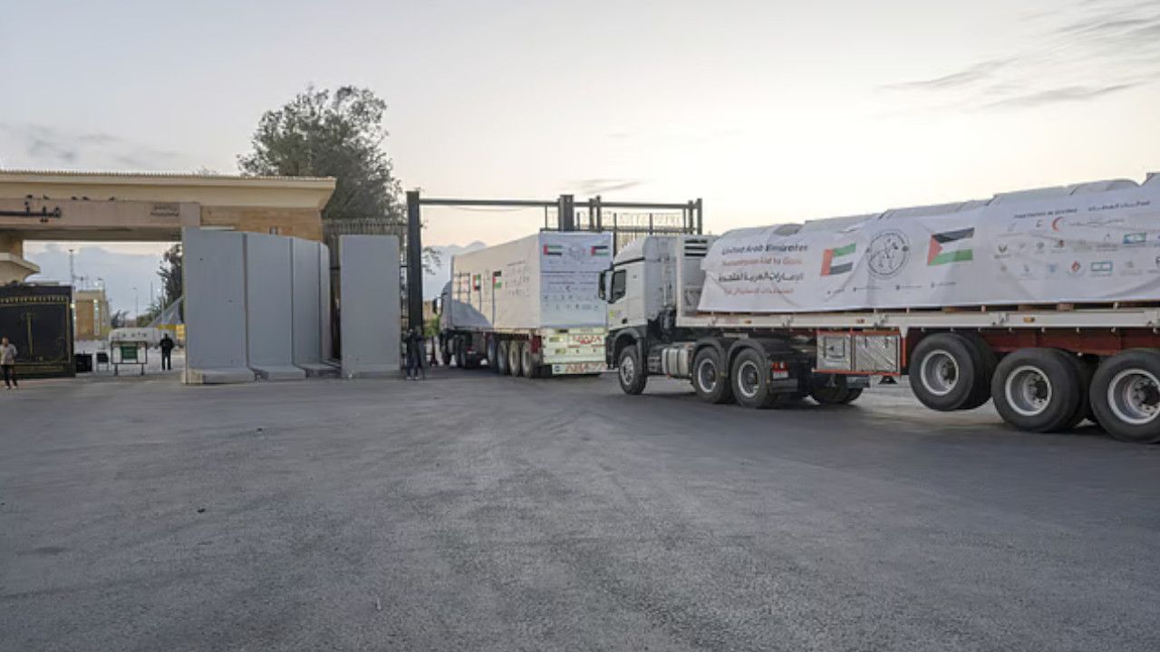 UAE HUMANITARIAN AID GAZA