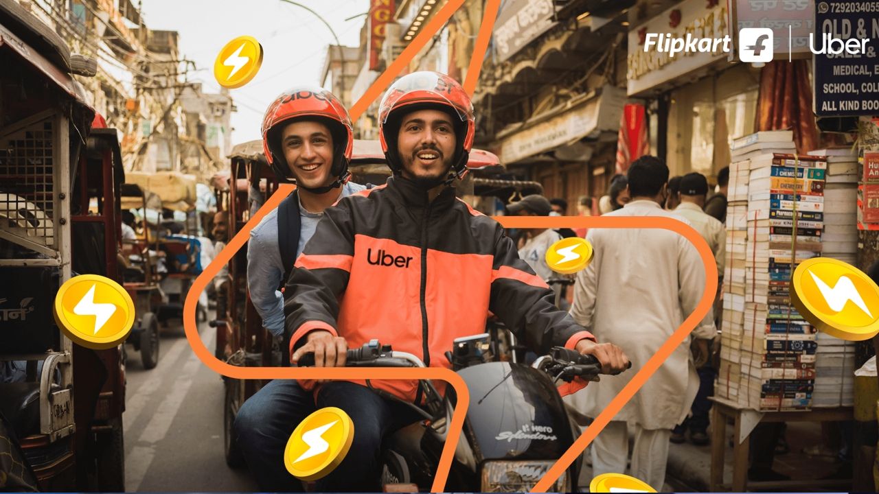 Uber Flipkart Supercoins