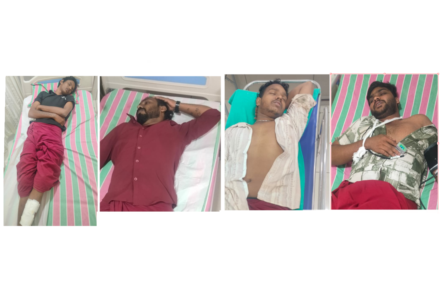 അർജുൻ, റാബിൻ, ആരിഫ്, പ്രണവ്​