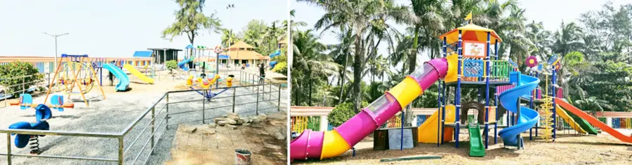 നവീകരണ പ്രവൃത്തികൾ അന്തിമ ഘട്ടത്തിലായ സ്നേഹതീരം പാർക്ക്
