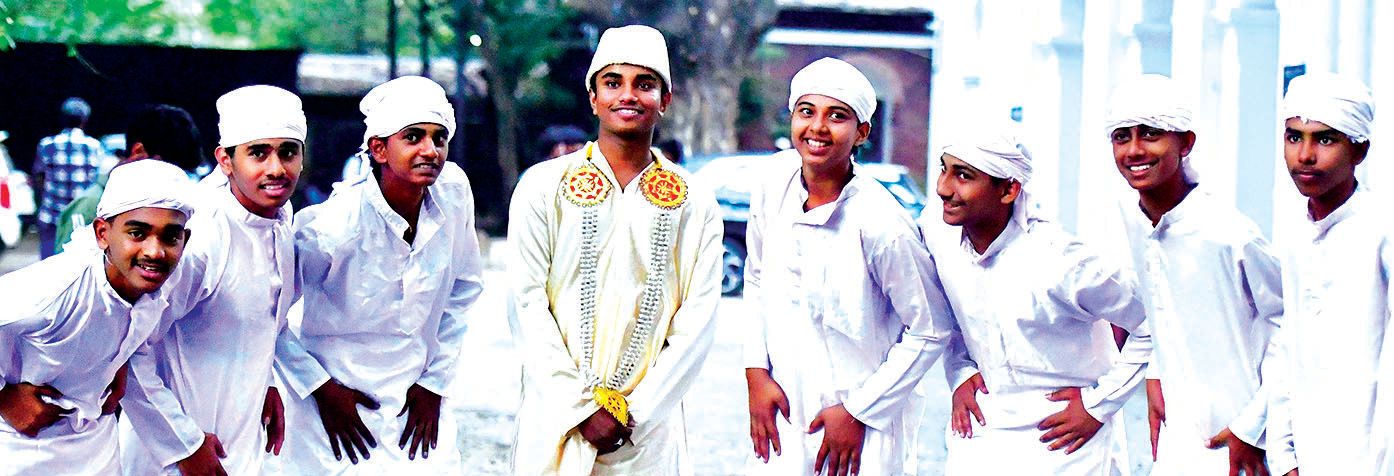 പെരിന്തൽമണ്ണ ഐഎച്ച്ആർഡിയിലെ വിദ്യാർഥികൾ 