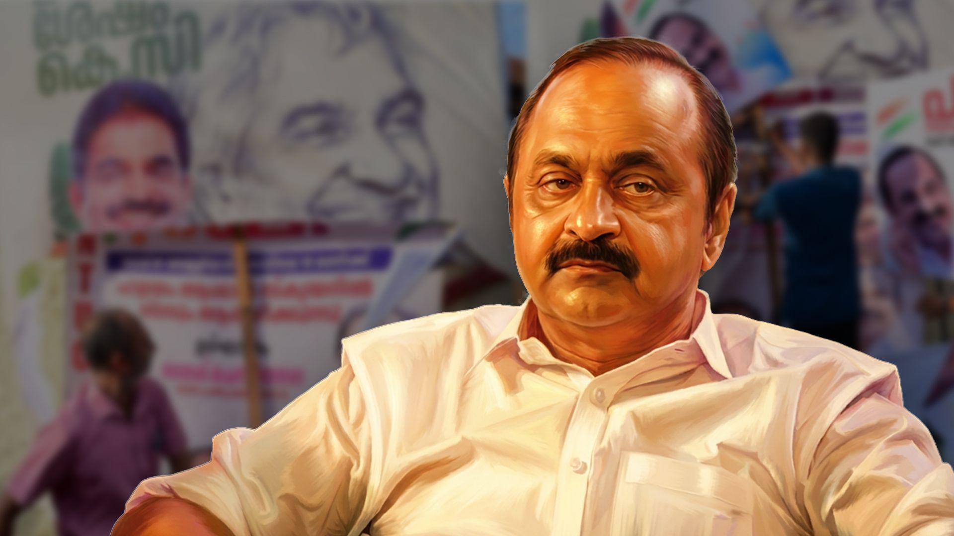 V D SATHEESAN COVER