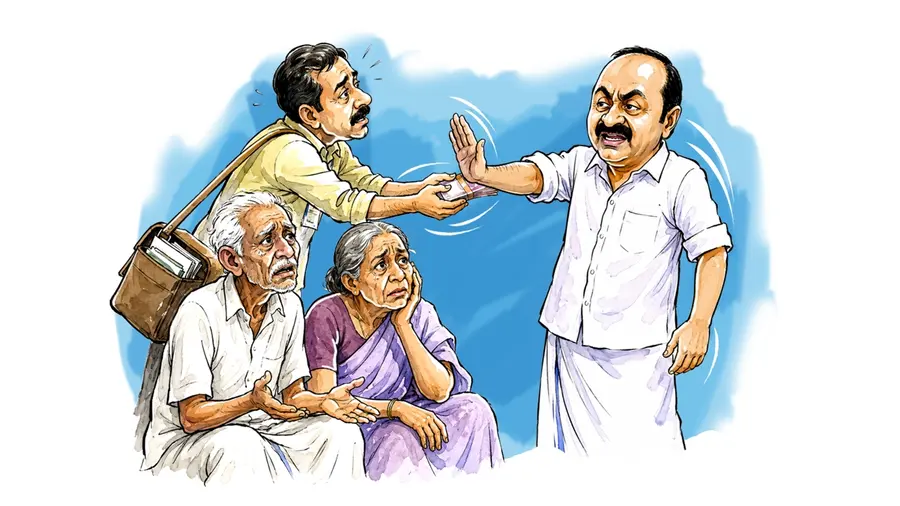 VD SATHEESAN PENSION.