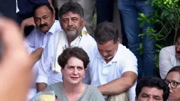 V D Satheesan At Delhi Protest