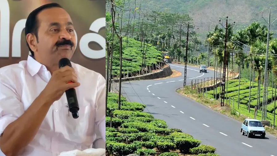 V D Satheesan against Hill Highway
