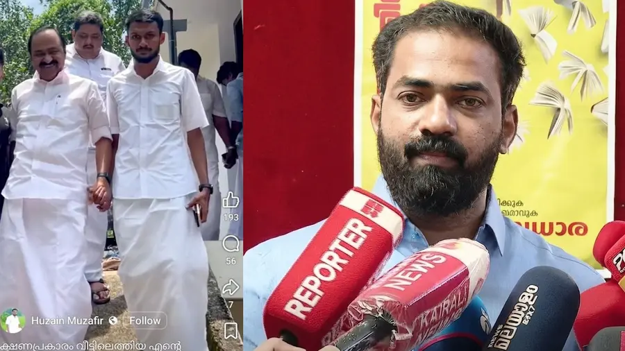 VD Satheesan social media handler arrested for MDMA Case V K Sanoj