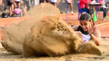 V M Aswathi Long jump