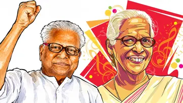 V S Achuthanandan P K Medini
