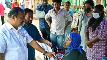 Valarmathi LPST Rank Holders' Protest