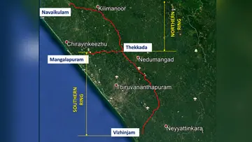 Vizhinjam Navaikulam outer ring road