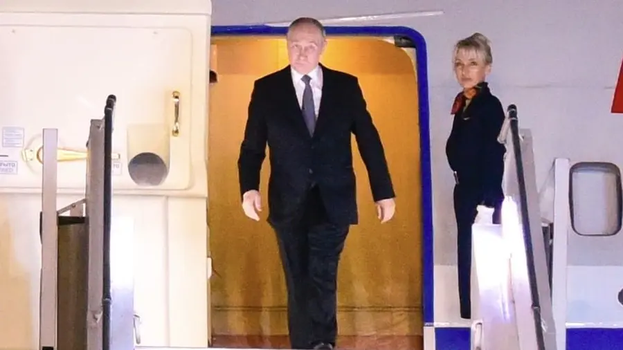 Vladimir Putin Arrives in New Delhi for the 18th BRICS Summit