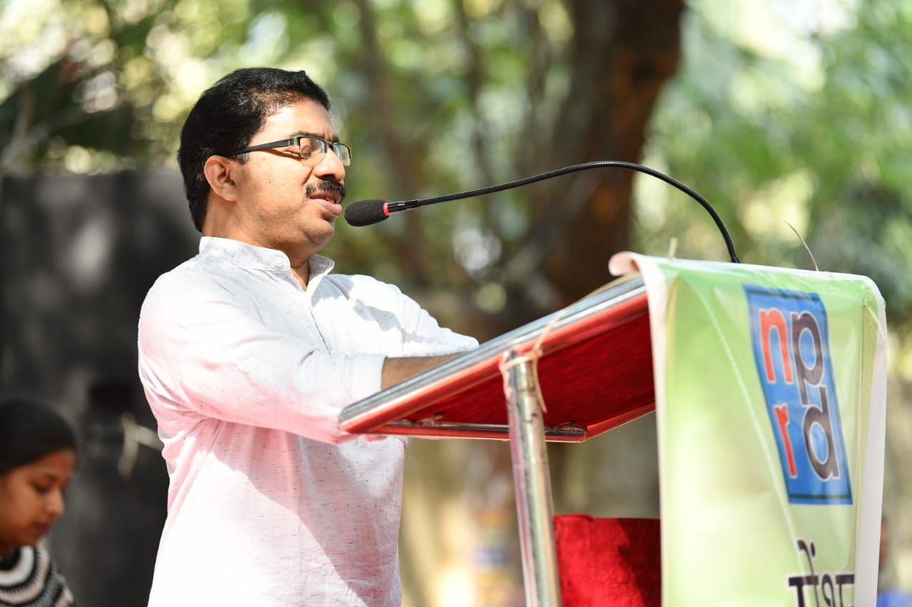 Gireesh, secretary Differently Abled Persons Welfare Federation (DAWF)