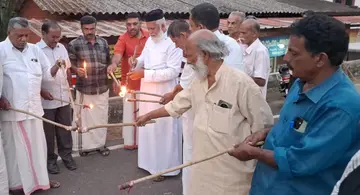 Residents protest 