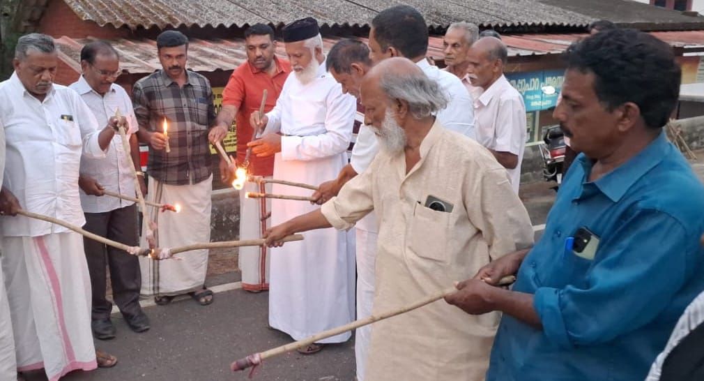 Residents protest 