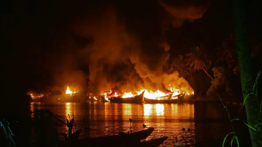Kureepuzha boat fire