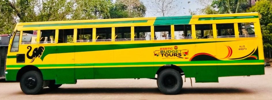 കെഎസ്‌ആർടിസി  ബജറ്റ് ടൂറിസം സെല്ലിന്‌ അനുവദിച്ച പുതിയ ബസ്‌ 