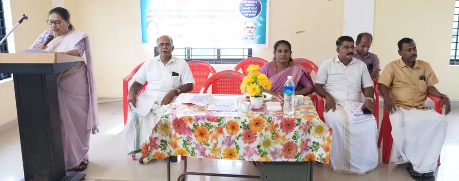 ആളൂർ സഹകരണ ബാങ്കിന്റെ ആദരവ് 2026 വിദ്യാഭ്യാസ പുരസ്കാര വിതരണം ജില്ലാ പഞ്ചായത്ത് പ്രസിഡന്റ്
മേരി തോമസ് ഉദ്ഘാടനം ചെയ്യുന്നു