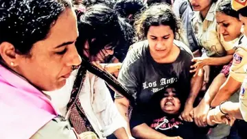 Women protest