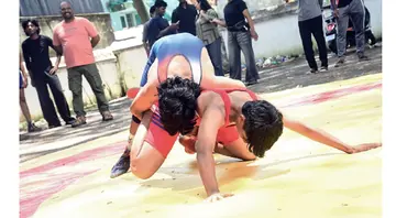 Wrestling match