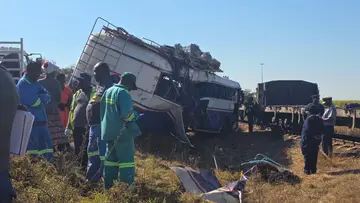 Zimbabwe Train Bus Collision
