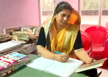 എം എം റെജീന ലൈബ്രറിയിൽ