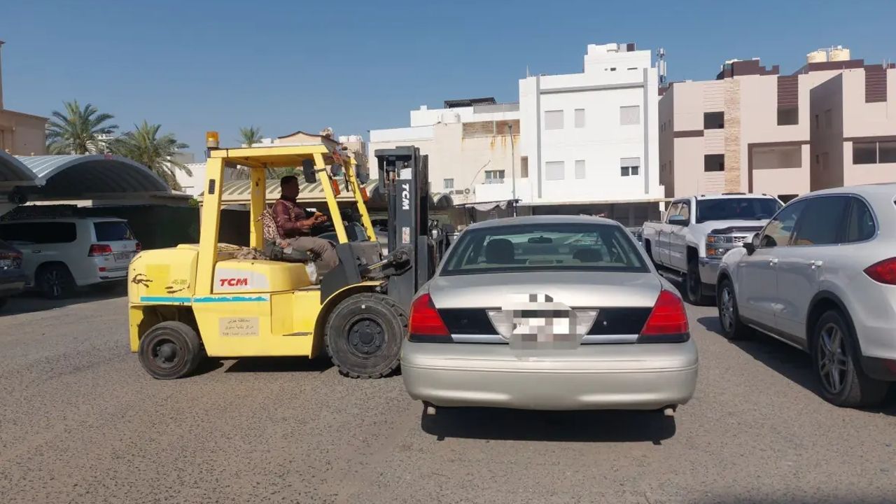 abandoned vehicle