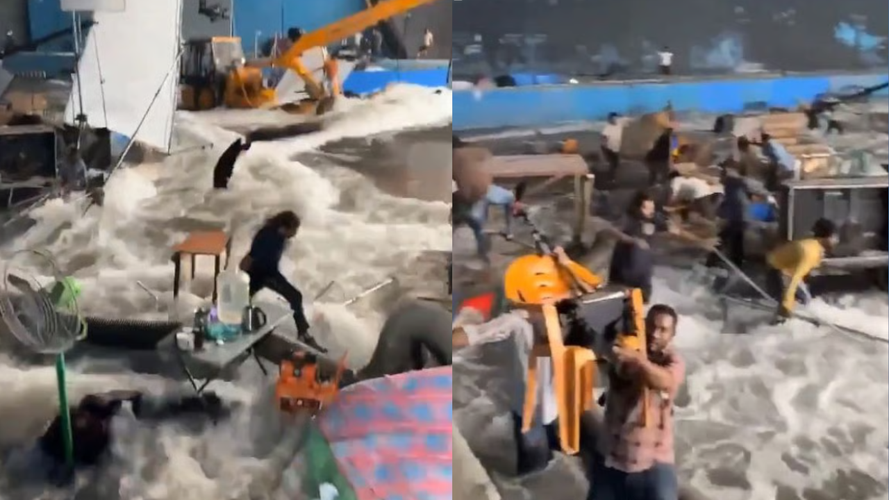 accident telugu cinema set