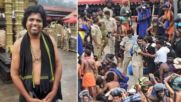 actor unniraj in sabarimala