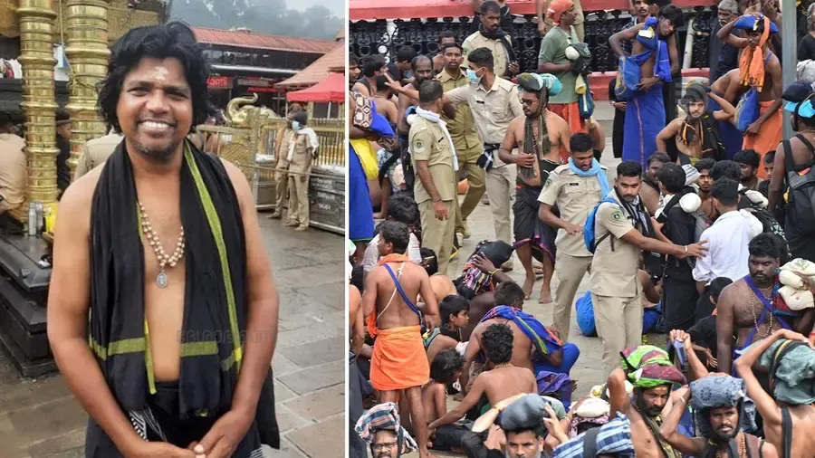 actor unniraj in sabarimala