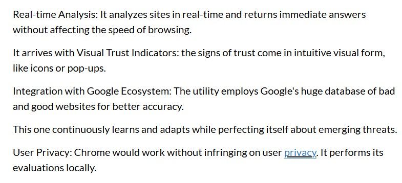 chrome advantages