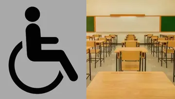 aided school differently abled