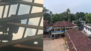 airplane cochin school roof